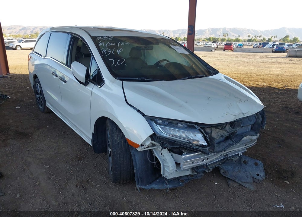 2018 HONDA ODYSSEY ELITE VIN: 5FNRL6H99JB000862