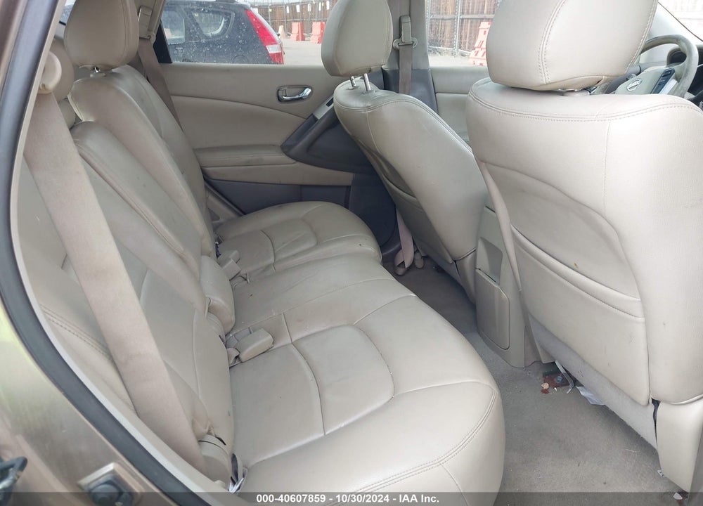 2011 NISSAN MURANO SV VIN: JN8AZ1MU3BW057617