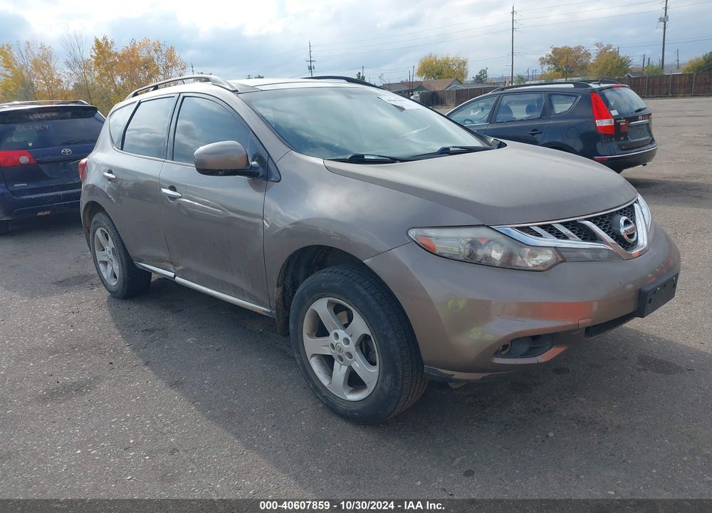 2011 NISSAN MURANO SV VIN: JN8AZ1MU3BW057617