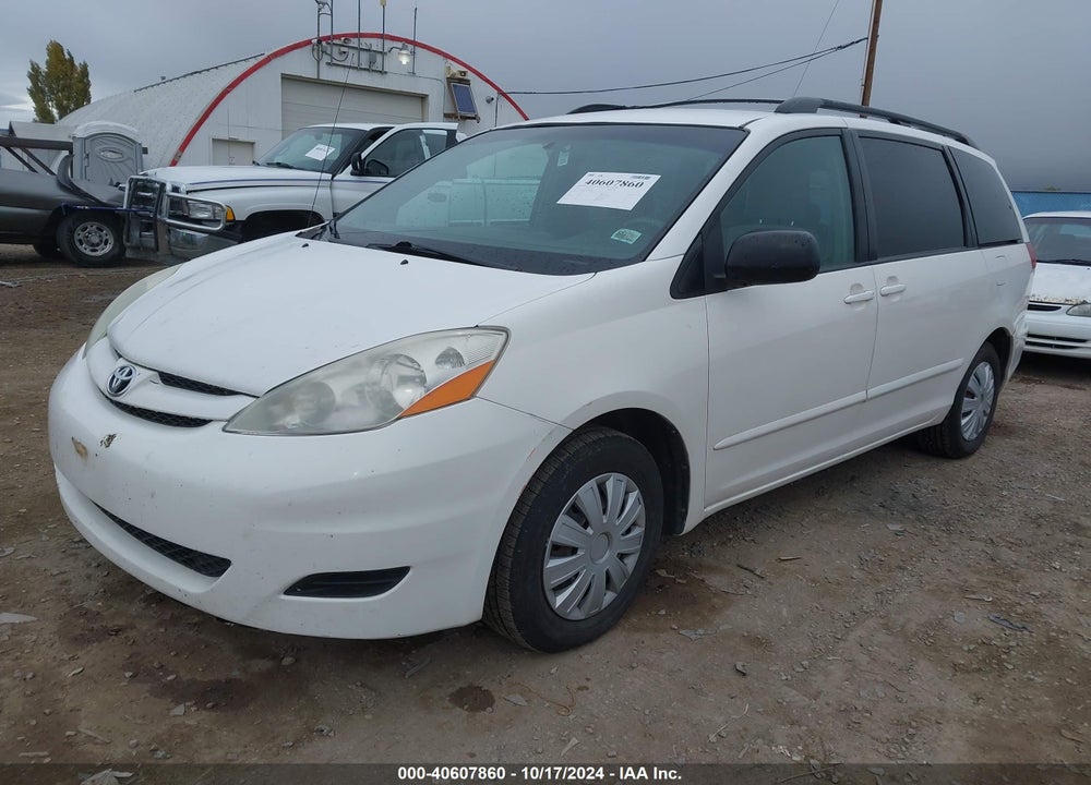 2007 TOYOTA SIENNA LE VIN: 5TDZK23C57S018102