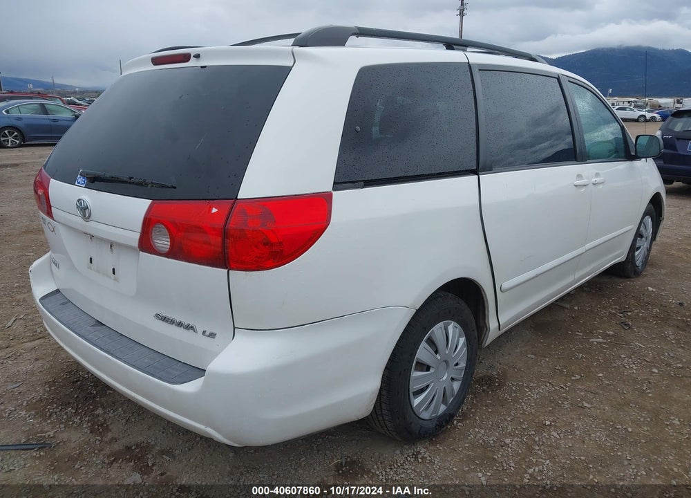 2007 TOYOTA SIENNA LE VIN: 5TDZK23C57S018102