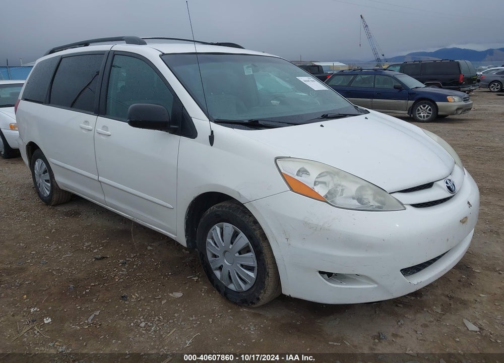 2007 TOYOTA SIENNA LE VIN: 5TDZK23C57S018102
