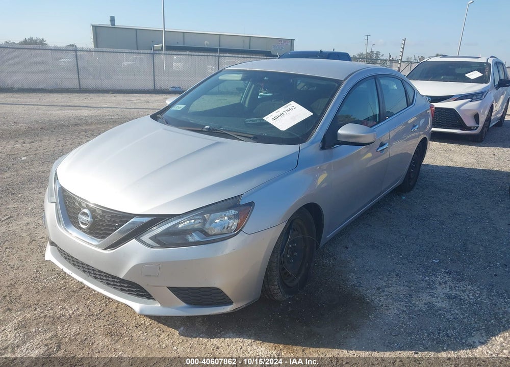 2017 NISSAN SENTRA SV VIN: 3N1AB7AP9HL654922
