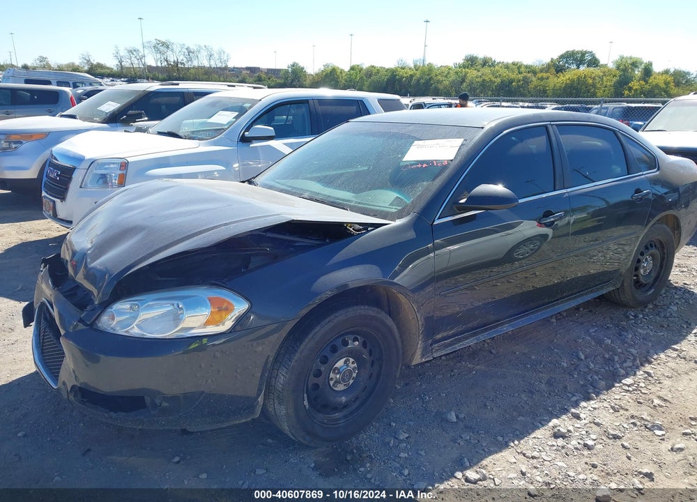2014 CHEVROLET IMPALA LIMITED POLICE VIN: 2G1WD5E31E1185663