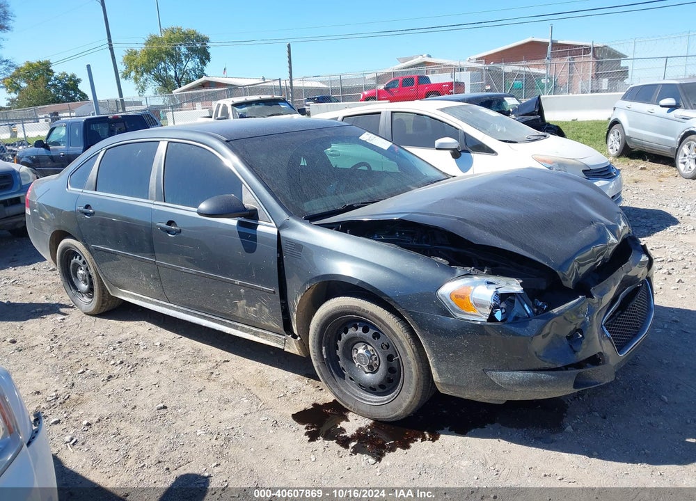 2014 CHEVROLET IMPALA LIMITED POLICE VIN: 2G1WD5E31E1185663