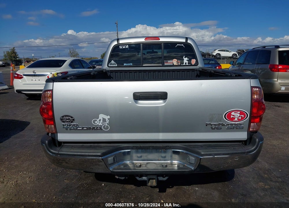 2006 TOYOTA TACOMA PRERUNNER V6 VIN: 5TEKU72N46Z290203