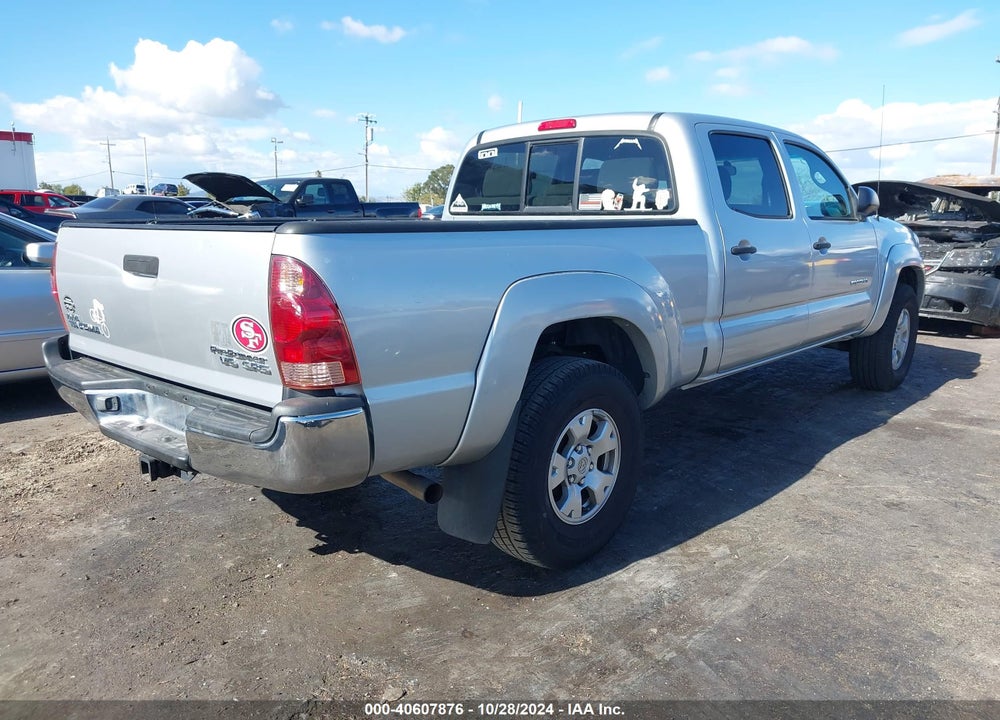 2006 TOYOTA TACOMA PRERUNNER V6 VIN: 5TEKU72N46Z290203