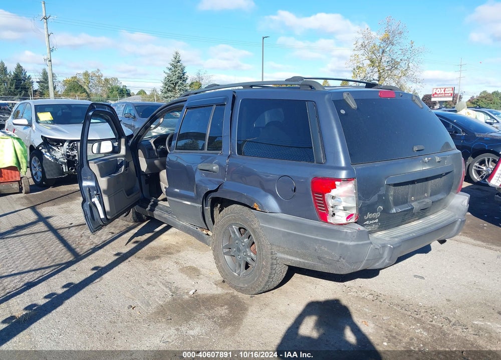 2004 JEEP GRAND CHEROKEE LAREDO VIN: 1J4GW48S14C374805