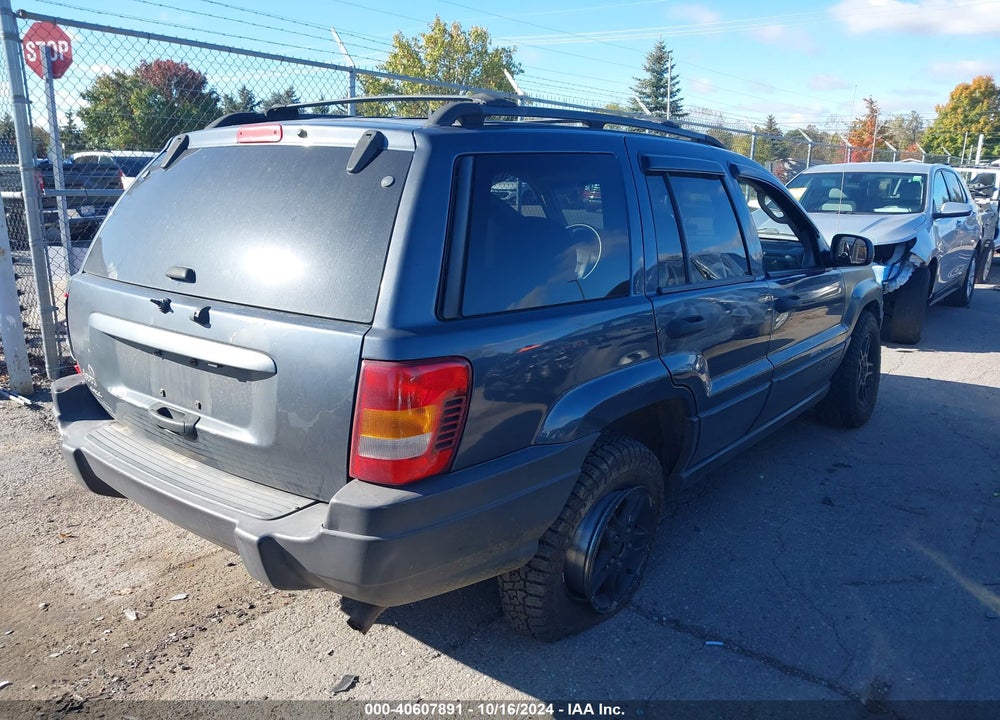 2004 JEEP GRAND CHEROKEE LAREDO VIN: 1J4GW48S14C374805