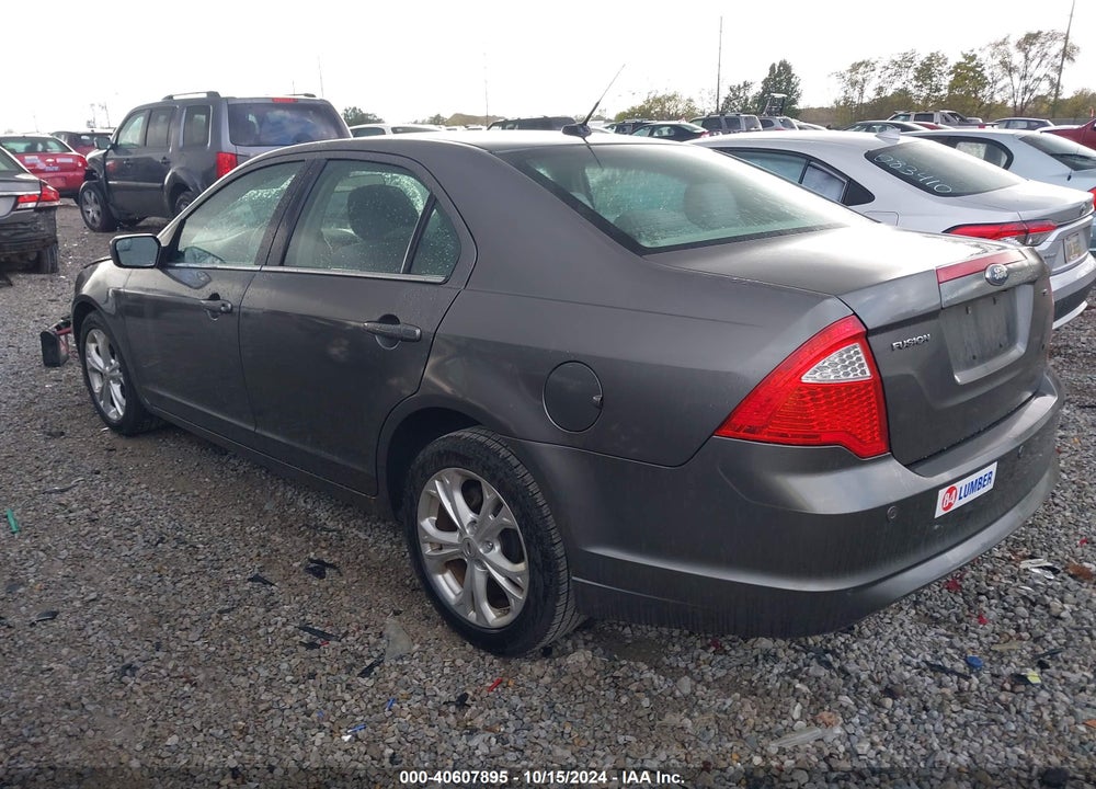 2012 FORD FUSION SE VIN: 3FAHP0HA7CR105429