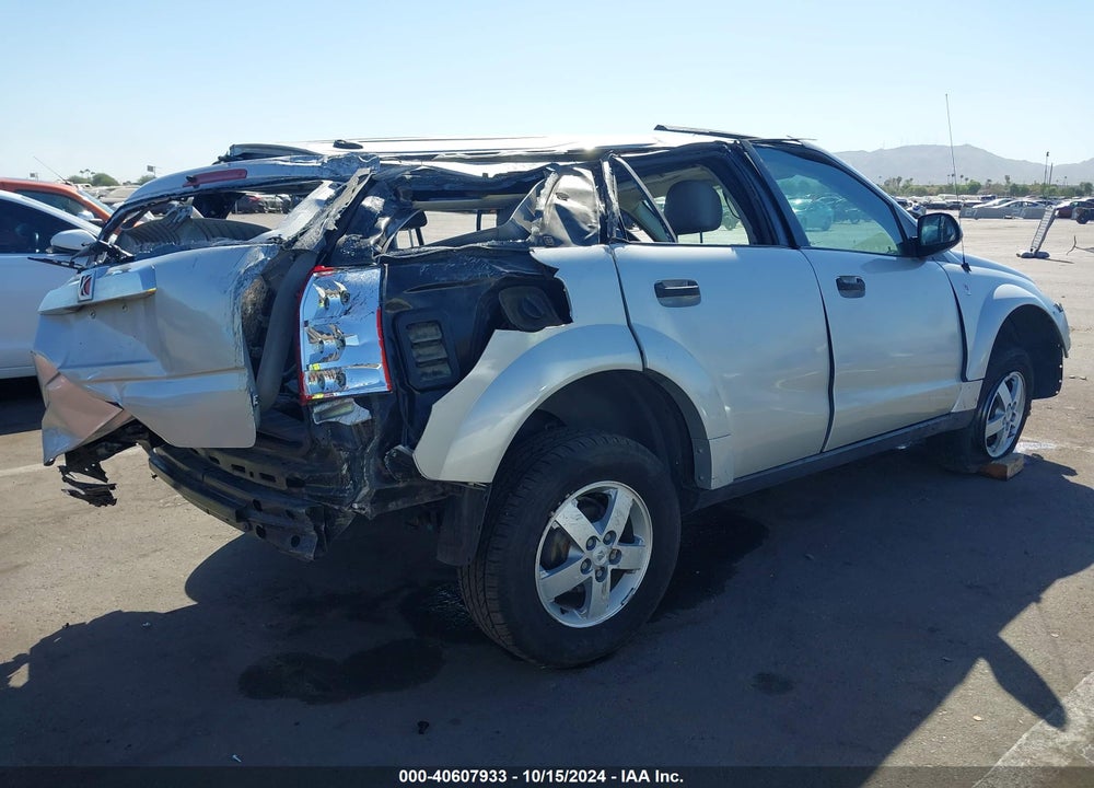 2006 SATURN VUE 4 CYL VIN: 5GZCZ33D56S856358