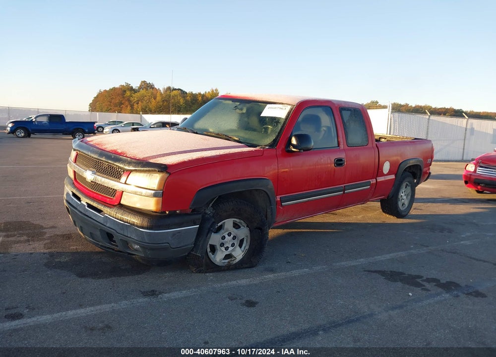 2005 CHEVROLET SILVERADO 1500 Z71 VIN: 1GCEK19B65E123435