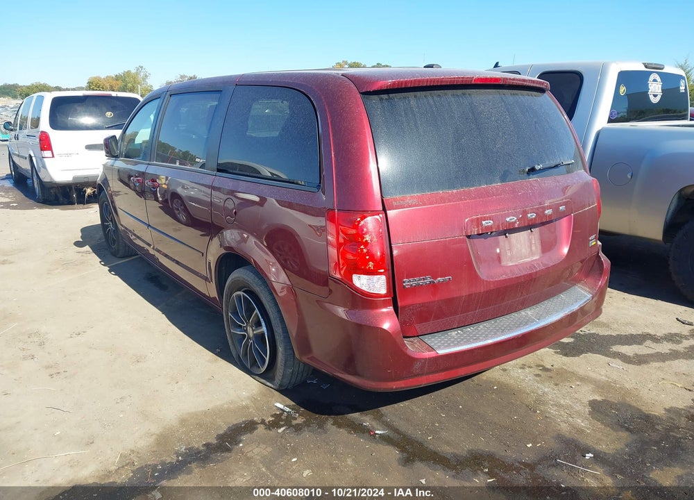 2017 DODGE GRAND CARAVAN GT VIN: 2C4RDGEG4HR740825