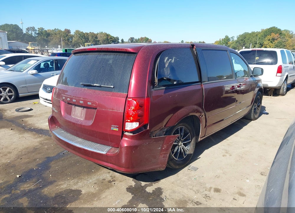 2017 DODGE GRAND CARAVAN GT VIN: 2C4RDGEG4HR740825