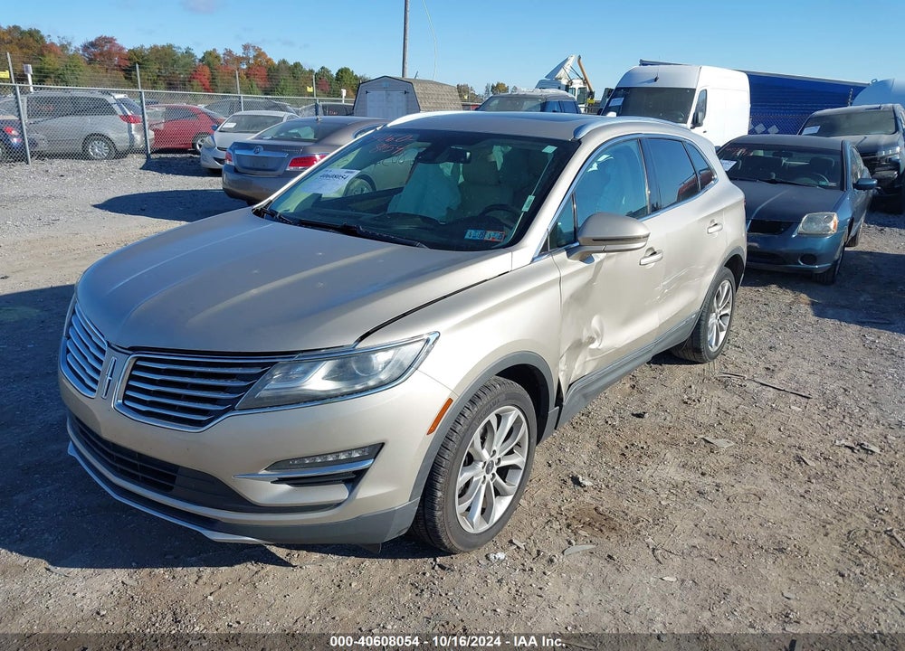 2015 LINCOLN MKC VIN: 5LMCJ2A9XFUJ47360
