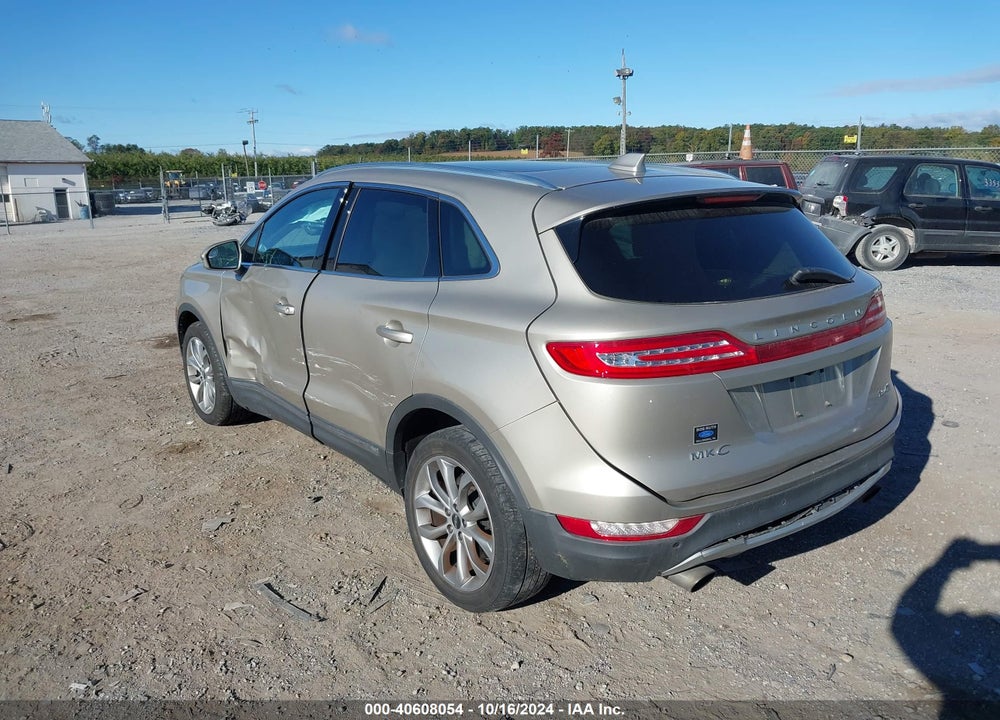 2015 LINCOLN MKC VIN: 5LMCJ2A9XFUJ47360