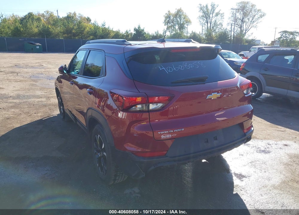 2022 CHEVROLET TRAILBLAZER FWD LT VIN: KL79MPS27NB007037