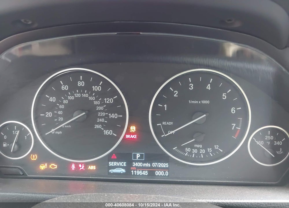 2013 BMW 328I XDRIVE VIN: WBA3B5G54DNS00228