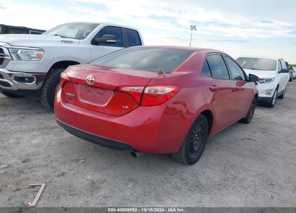 2017 TOYOTA COROLLA LE VIN: 5YFBURHEXHP707044