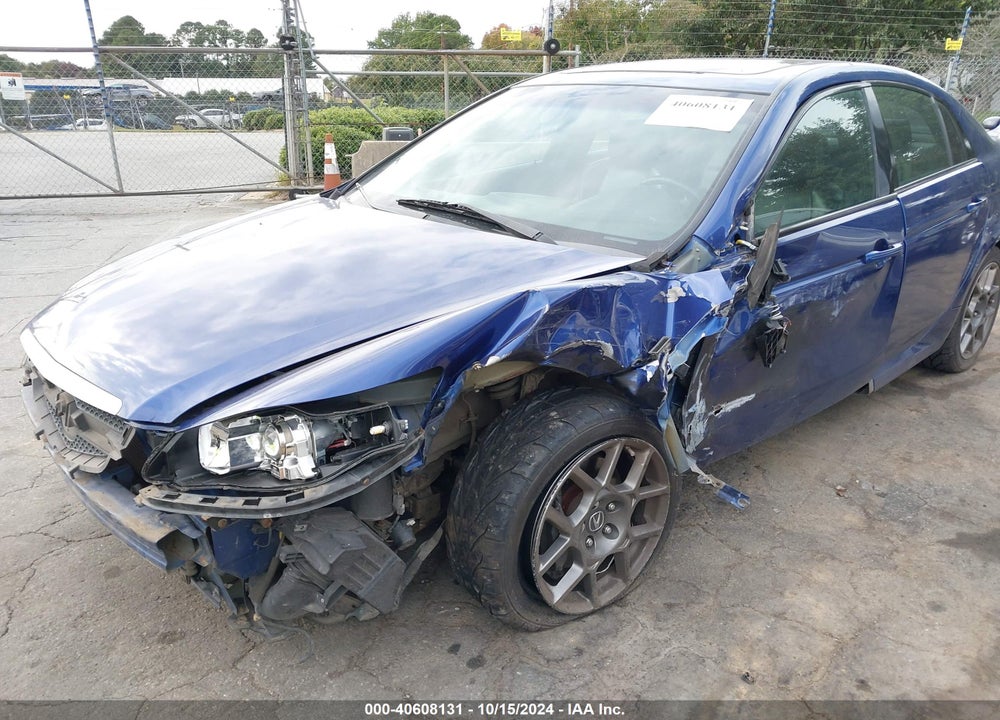 2008 ACURA TL TYPE S VIN: 19UUA76548A004988