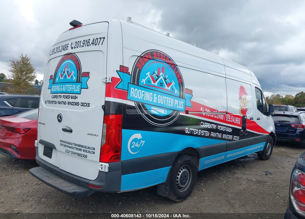 2021 MERCEDES-BENZ SPRINTER 2500 HIGH ROOF I4 VIN: W1W40CHY1MT056552