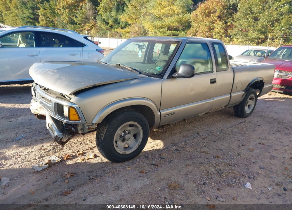 1997 CHEVROLET S-10 LS FLEETSIDE VIN: 1GCCS19X1V8193510