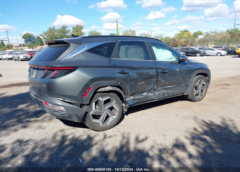 2022 HYUNDAI TUCSON SEL VIN: 5NMJFCAE0NH091857