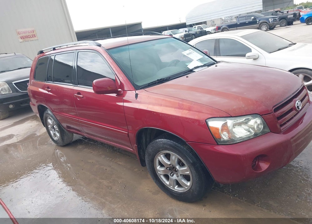 2004 TOYOTA HIGHLANDER V6 VIN: JTEDP21A840030073