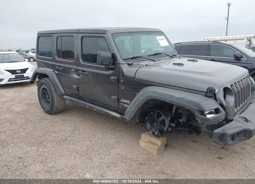 2018 JEEP WRANGLER UNLIMITED SPORT S 4X4 VIN: 1C4HJXDG9JW234037