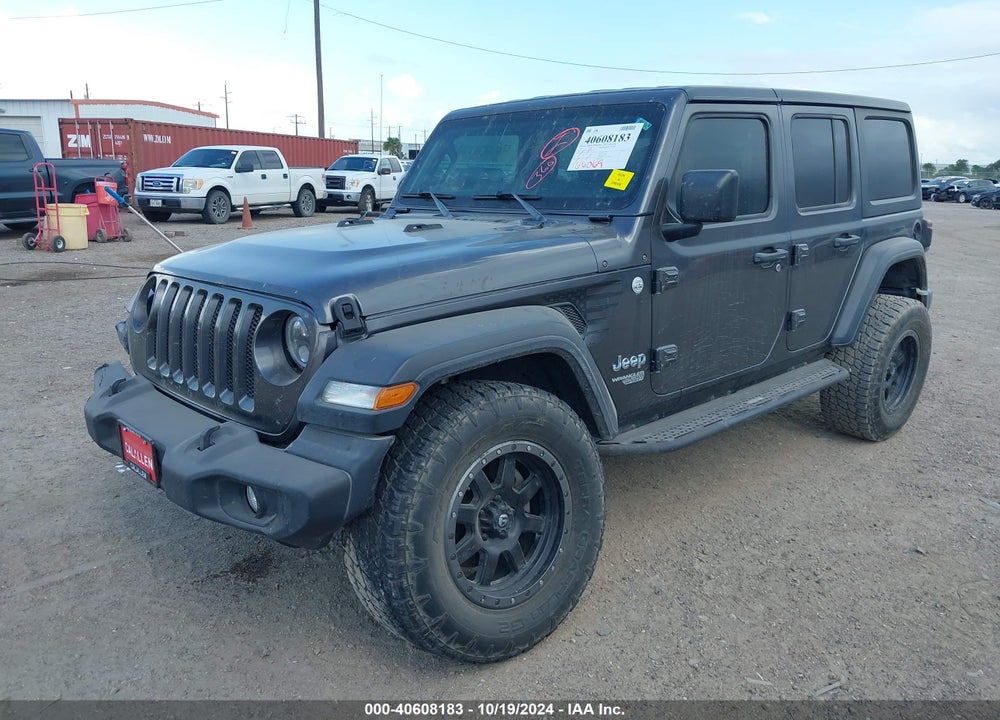 2018 JEEP WRANGLER UNLIMITED SPORT S 4X4 VIN: 1C4HJXDG9JW234037