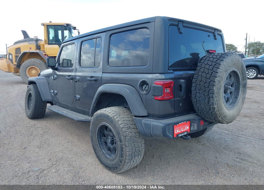 2018 JEEP WRANGLER UNLIMITED SPORT S 4X4 VIN: 1C4HJXDG9JW234037