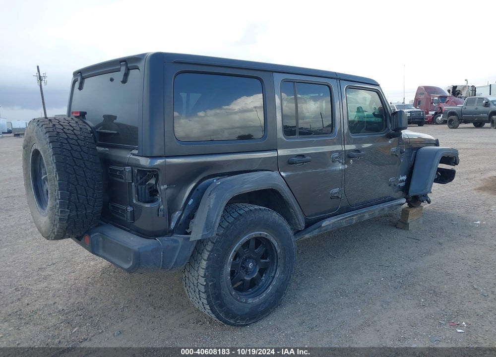 2018 JEEP WRANGLER UNLIMITED SPORT S 4X4 VIN: 1C4HJXDG9JW234037