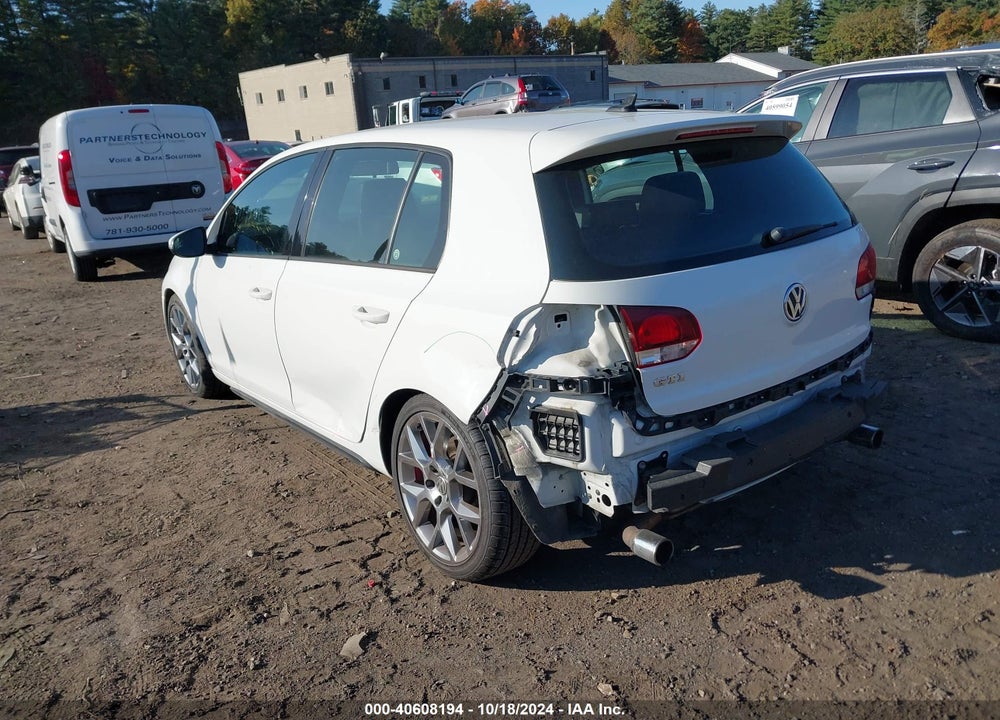 2013 VOLKSWAGEN GTI 4-DOOR/4-DOOR AUTOBAHN/DRIVERS EDITION/WOLFSBURG EDITION VIN: WVWHD7AJ8DW136158
