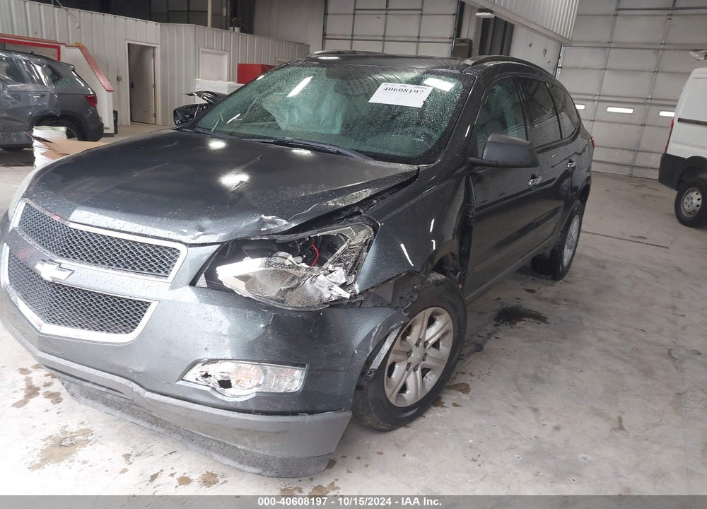 2011 CHEVROLET TRAVERSE LS VIN: 1GNKREED1BJ187034