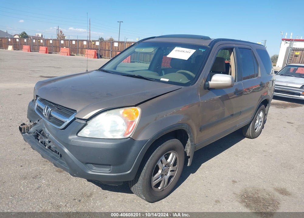 2004 HONDA CR-V EX VIN: SHSRD788X4U211849