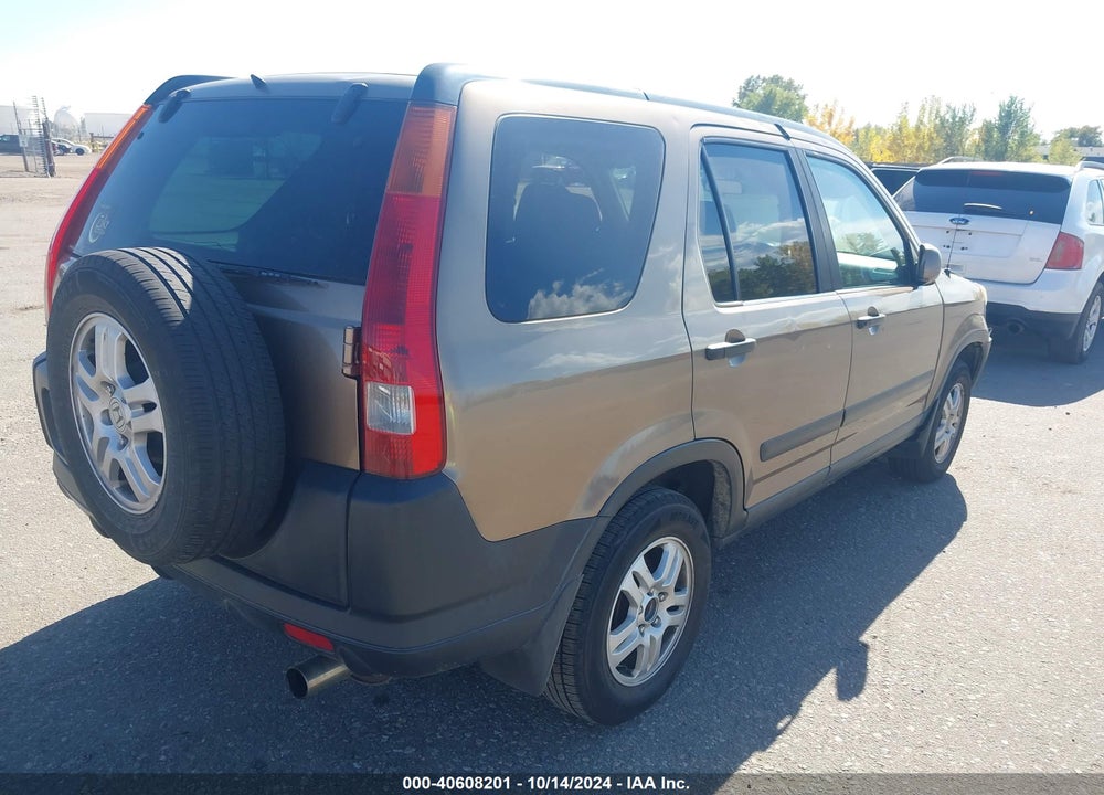 2004 HONDA CR-V EX VIN: SHSRD788X4U211849