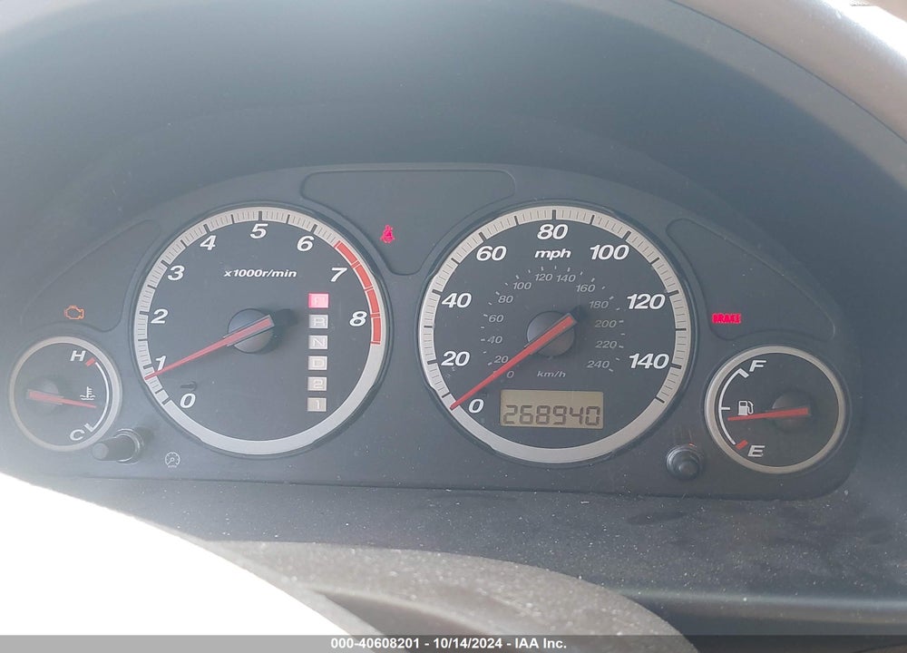 2004 HONDA CR-V EX VIN: SHSRD788X4U211849