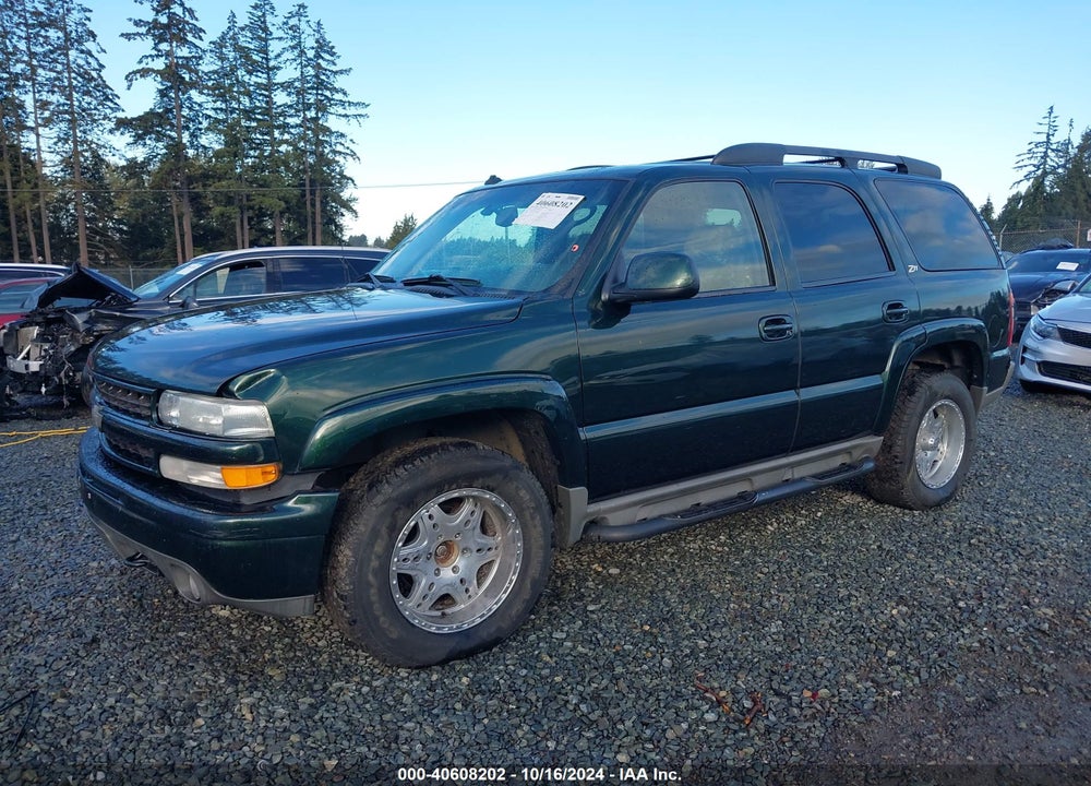 2003 CHEVROLET TAHOE Z71 VIN: 1GNEK13Z23R301375