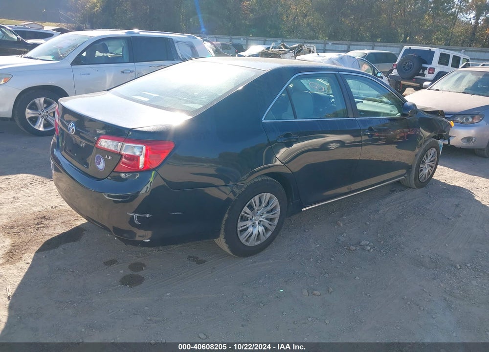 2013 TOYOTA CAMRY LE VIN: 4T4BF1FK4DR309721