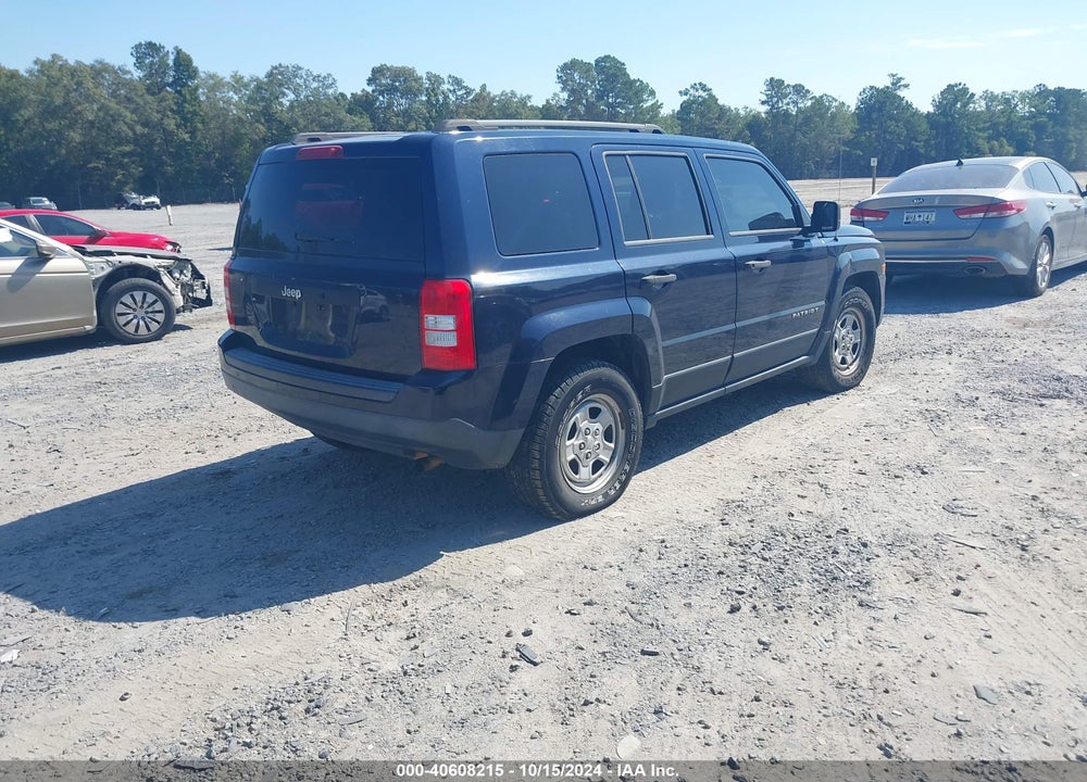 2015 JEEP PATRIOT SPORT VIN: 1C4NJPBB4FD305996