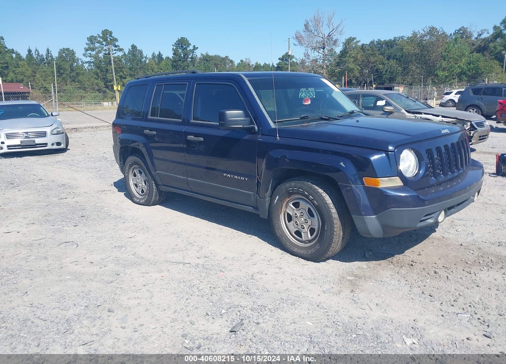 2015 JEEP PATRIOT SPORT VIN: 1C4NJPBB4FD305996