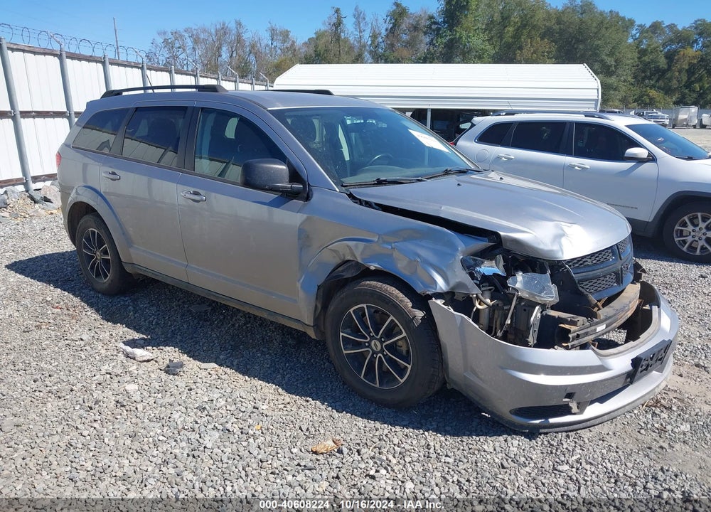 2018 DODGE JOURNEY SE VIN: 3C4PDCAB2JT295790