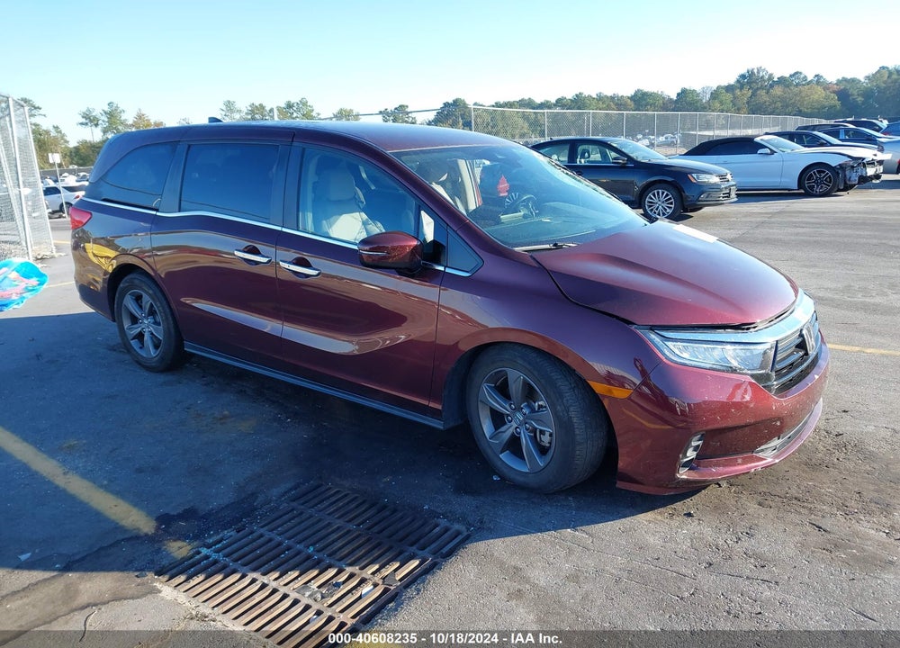 2021 HONDA ODYSSEY EX VIN: 5FNRL6H59MB016318