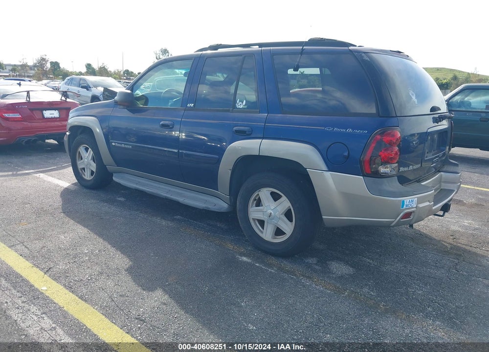 2002 CHEVROLET TRAILBLAZER LTZ VIN: 1GNDS13S422391151