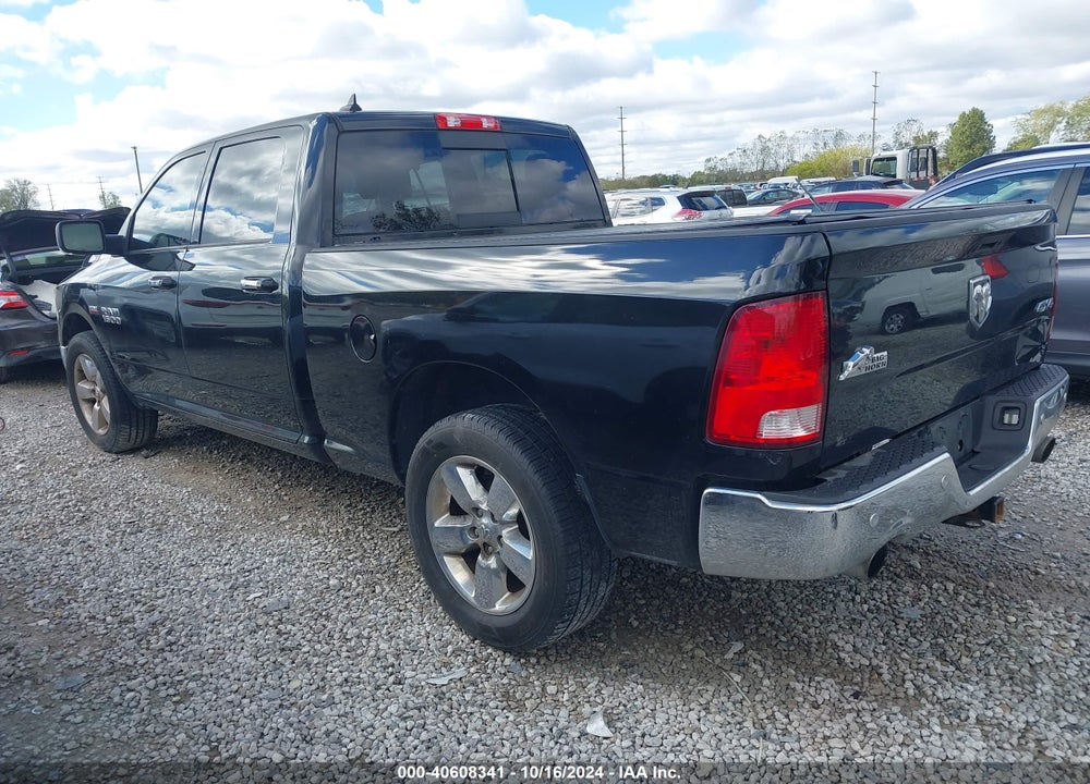 2017 RAM 1500 BIG HORN 4X4 6'4 BOX VIN: 1C6RR7TT8HS792630