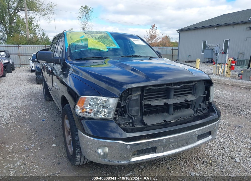 2017 RAM 1500 BIG HORN 4X4 6'4 BOX VIN: 1C6RR7TT8HS792630