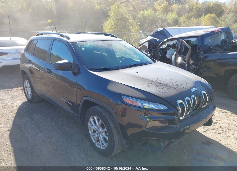 2016 JEEP CHEROKEE SPORT VIN: 1C4PJMAB0GW220894