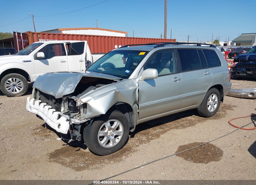 2003 TOYOTA HIGHLANDER V6 VIN: JTEGF21A430082458