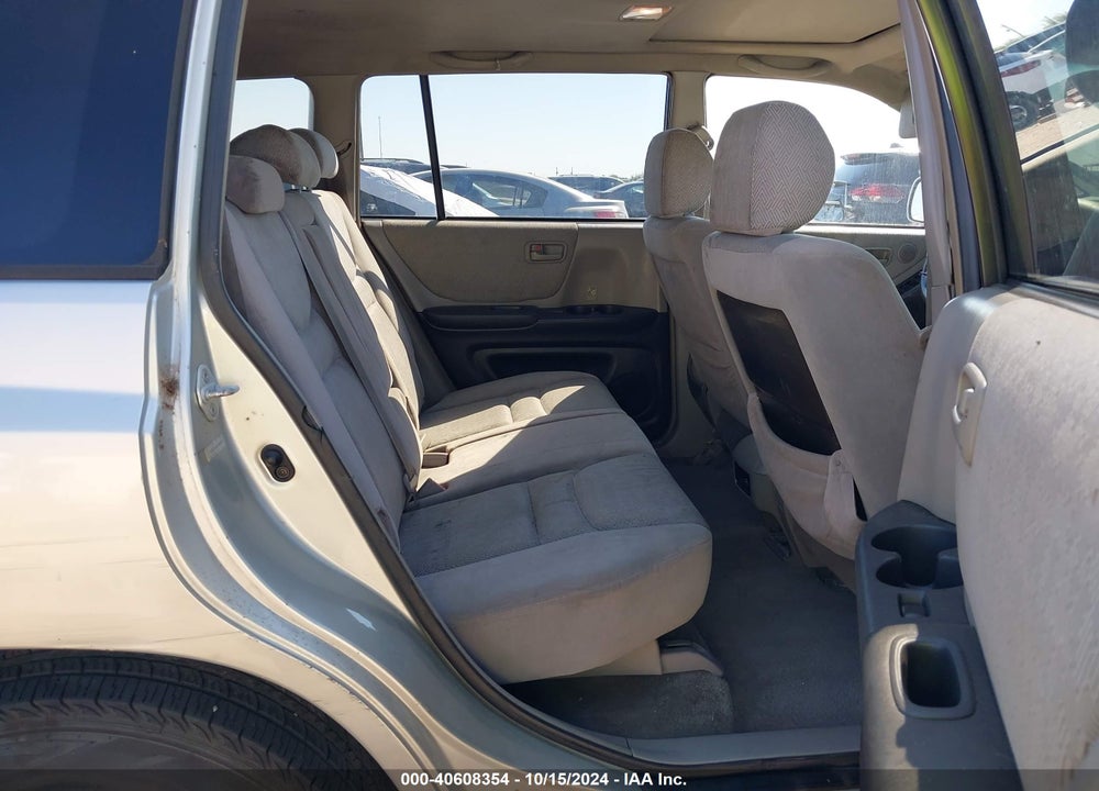 2003 TOYOTA HIGHLANDER V6 VIN: JTEGF21A430082458