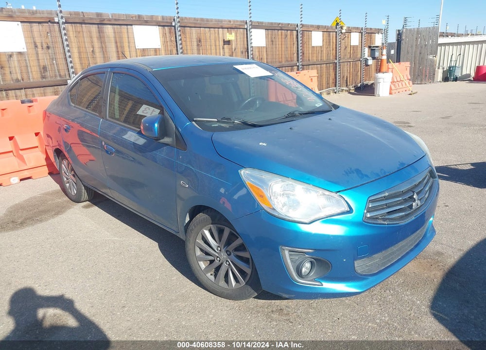 2017 MITSUBISHI MIRAGE G4 SE VIN: ML32F4FJ7HHF14820